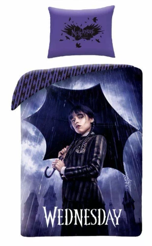 Wednesday Kids 12 Bavlnené obliečky Halantex - 100% bavlna, zips, gramáž 115 g/m²