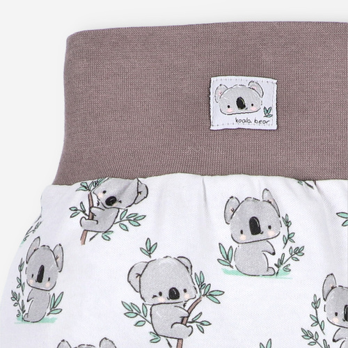 ABN-5210 Kojenecké polodupačky Nini Sweet Koala 100 % organická bavlna