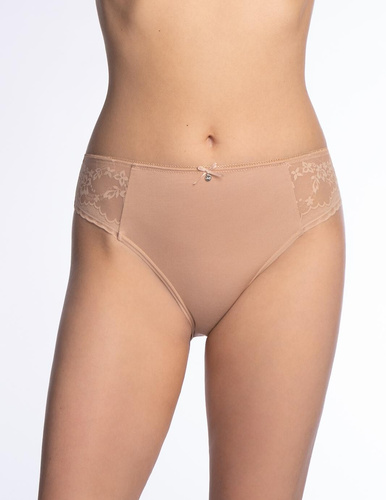 Dámske nohavičky Lama L-MOD1601 BI-06 modal čipka 2-pack s mašličkou