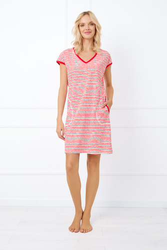 Flota dámske tričko s krátkym rukávom Italian Fashion - potlač červená