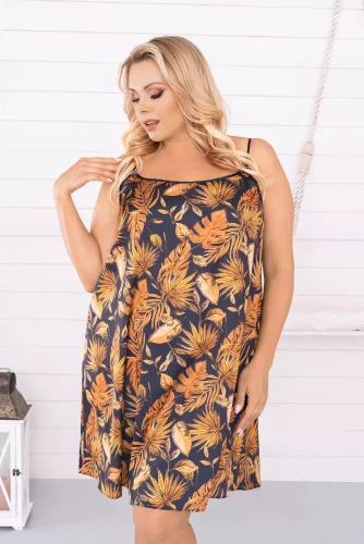 Dámske tričko Monstera, slim-fit Italia Fashion - potlač