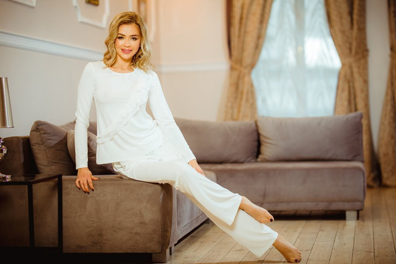 Pangkor Dámske pyžamo Kalimo - ecru