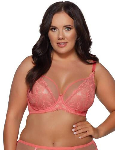 1824 Ava Soft Maxi podprsenka Coral