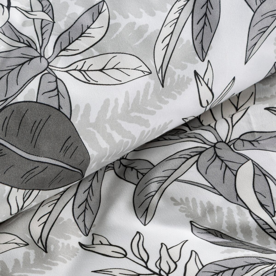 Posteľná bielizeň Cassie Design 91 kvetinová obojstranná mäkká na zips