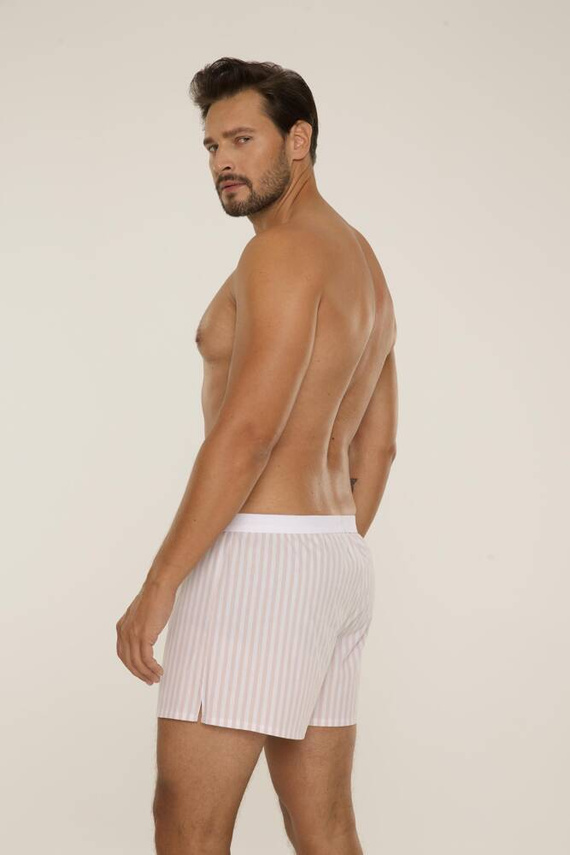 826 Taylor Pánske boxerky De Lafense - ružové