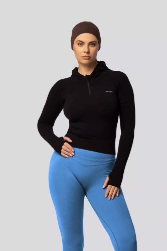 Legíny push-up Spaio PRO vysoký pás krycie tvarujúce ice blue