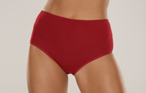 018 Sara Vysoké nohavičky De lafense - bordová