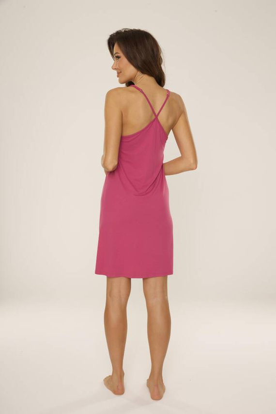 765 Nočná košeľa Carmel De Lafense - fuchsiová