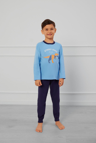 Chlapčenské pyžamo Rex Italian Fashion - modré/modré
