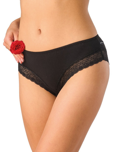 Dámske nohavičky mini bikini LPB 111 Key – viskóza s čipkou, 2 ks