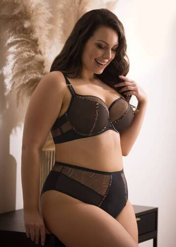 K 879 Gisel Mäkká podprsenka Gorsenia čierna