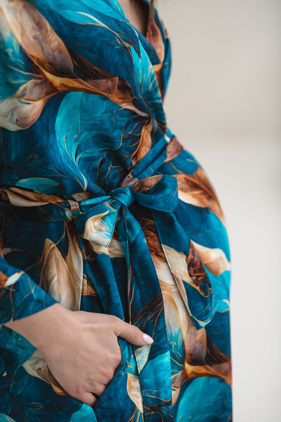 Milk&Love bambusový župan pre tehotné 100% viskóza