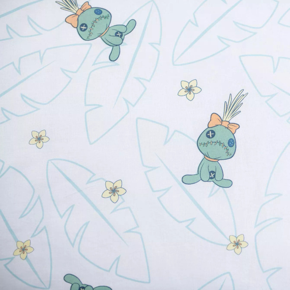 Jerry Fabrics Bavlnené obliečky Lilo & Stitch Tropical Hugs 100x135 40x60