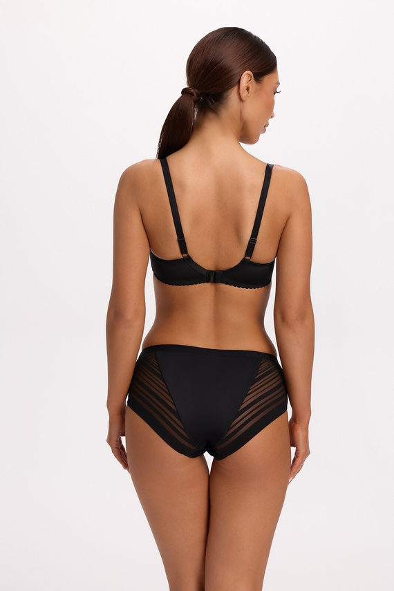 Biustonosz Semi Soft Gaia BS 1395 Alicia čierny SS10 s kosticami