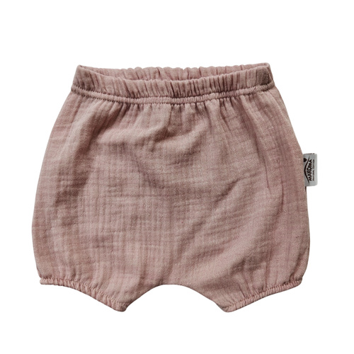 Baby Bloomers Just Muslin 40235R Makoma ružová - mušelín 100% bavlna, na gumičke