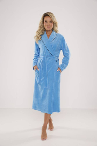 389 / 390 Lydie Dámsky župan Forex - modrý