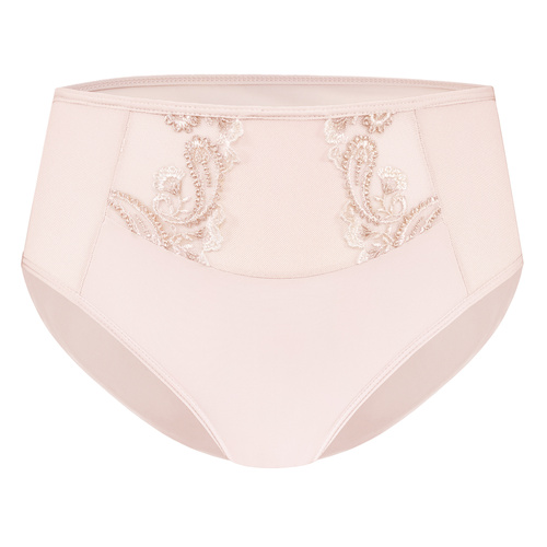 Dámske nohavičky VF-474/469 - vysoký strih, čipka, komfort Vena nude