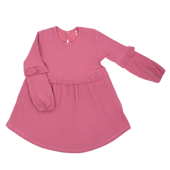 216167 Lala - Dievčenské šaty Nicol, bavlnené, s dlhým rukávom