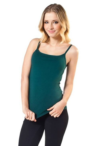 Ibiza Shirt Dámske úzke ramienka Talianska móda - oranžová