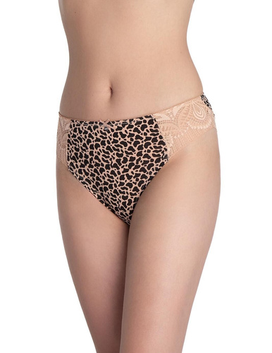 Lama L-1589 BI spodný diel bikín - bavlnené čipkované bikiny, balenie po 2 kusoch