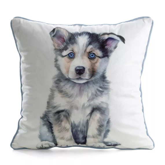 Obliečka Animal 45x45 zamat Eurofirany so zipsom husky