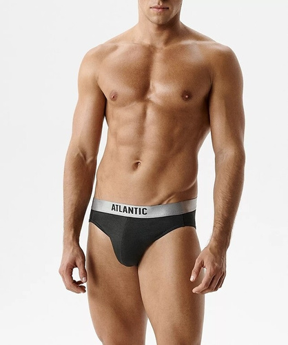 Pánske športové slipy Atlantic 2MP-1589 – dokonalé prispôsobenie, elastický pás, 2 kusy