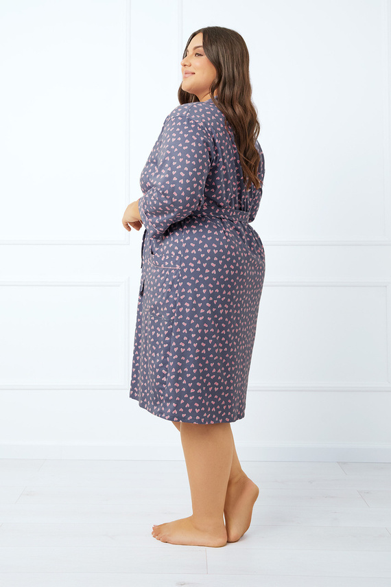 Tiana Dámsky župan Italian Fashion - potlač