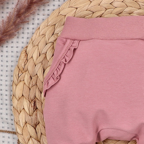 ABN-5614 Detské tepláky Little Dreamers Nini z organickej bavlny - pohodlie, odolnosť, šetrné k životnému prostrediu