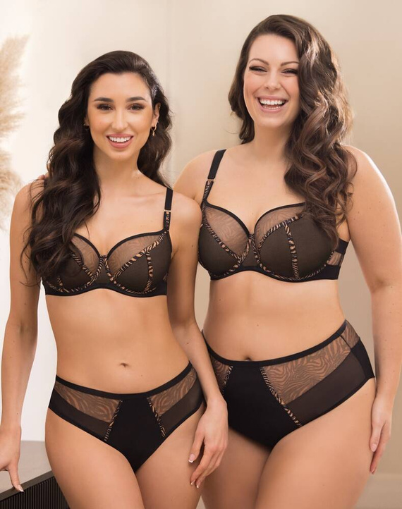 K 879 Gisel Mäkká podprsenka Gorsenia čierna