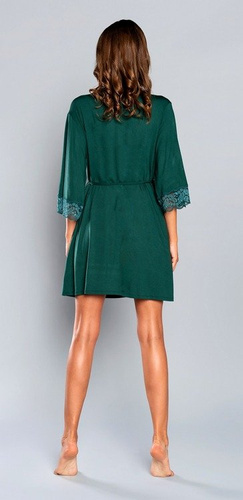 Župan Samaria Italian Fashion 3/4 rukáv - tmavozelený