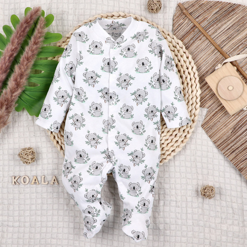ABN-5206 Detský overal Nini Sweet Koala 100 % organická bavlna
