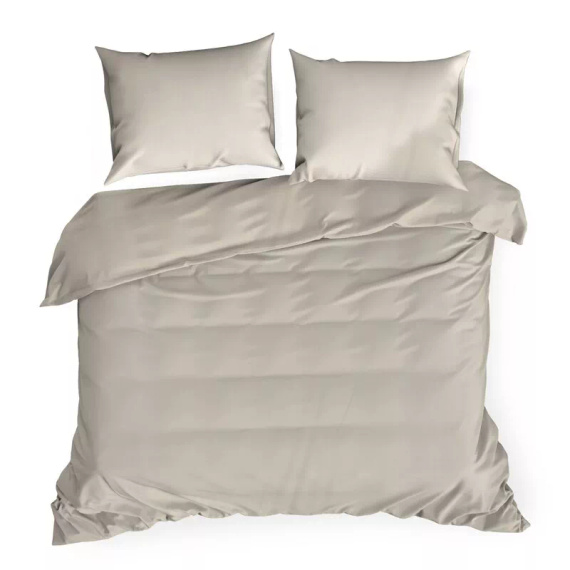 Poťah MI z mikrovlákna Eurofirany, mäkký so zipsom, 100 % polyester, béžový