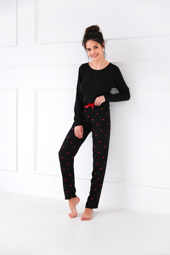 Dámske pyžamo Eternity Sensis - čierne