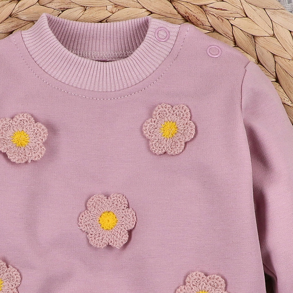 ABN-5615 Detská mikina Little Dreamers Nini z organickej bavlny - pohodlie, udržateľnosť, šetrnosť k životnému prostrediu