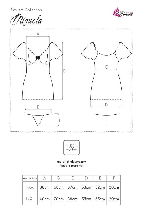 Miguela LC 30028 Dámsky dvojdielny set LivCo Corsetti Fashion