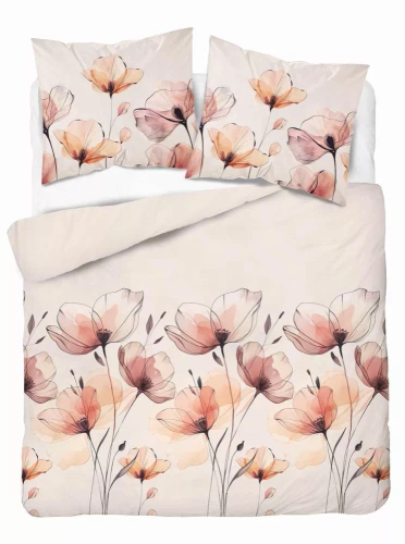 5492 A Detexpol Saténové príbehy svetloružová | 100% bavlna, saténová väzba, zips, darčekové balenie