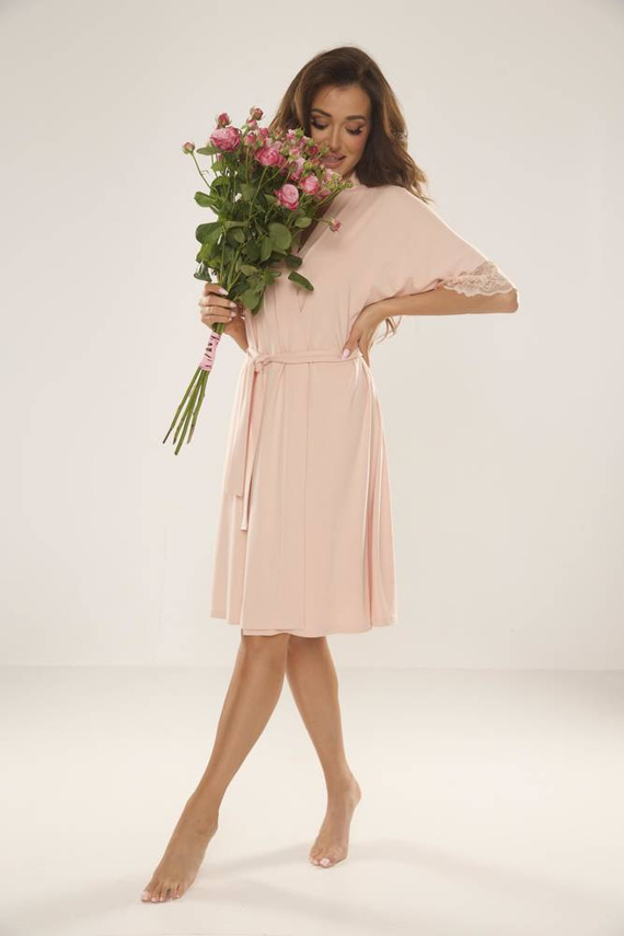 643 Noela Dámsky župan De Lafense - béžový