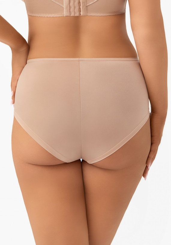 Nohavičky Lotta F007 Gorsenia – vyšší pás z mikrovlákna s výšivkou