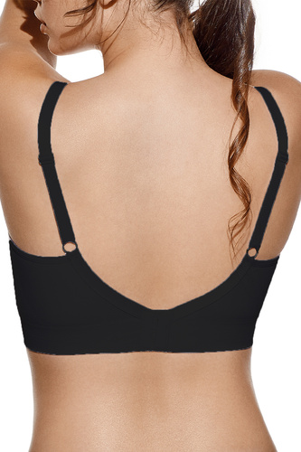 Jana Dojčiaca podprsenka Selene čierna - bez kostice, priedušná
