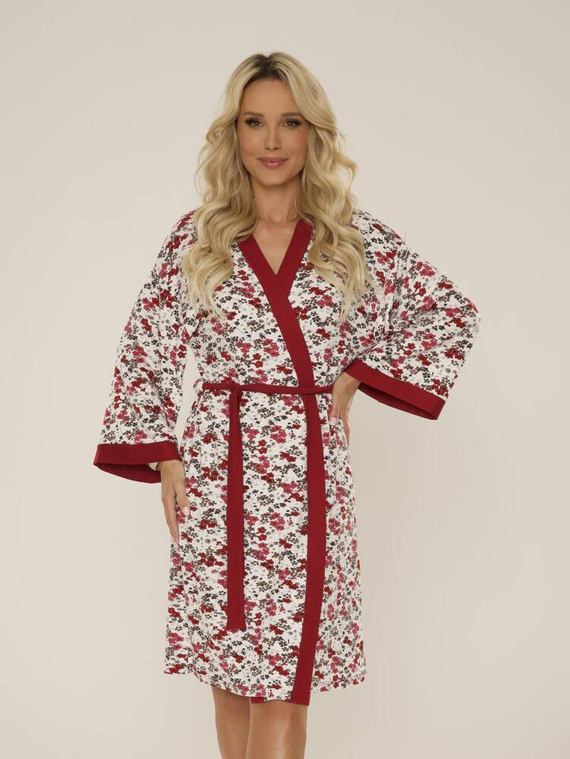 468 Mia Forex dámsky župan - bordový