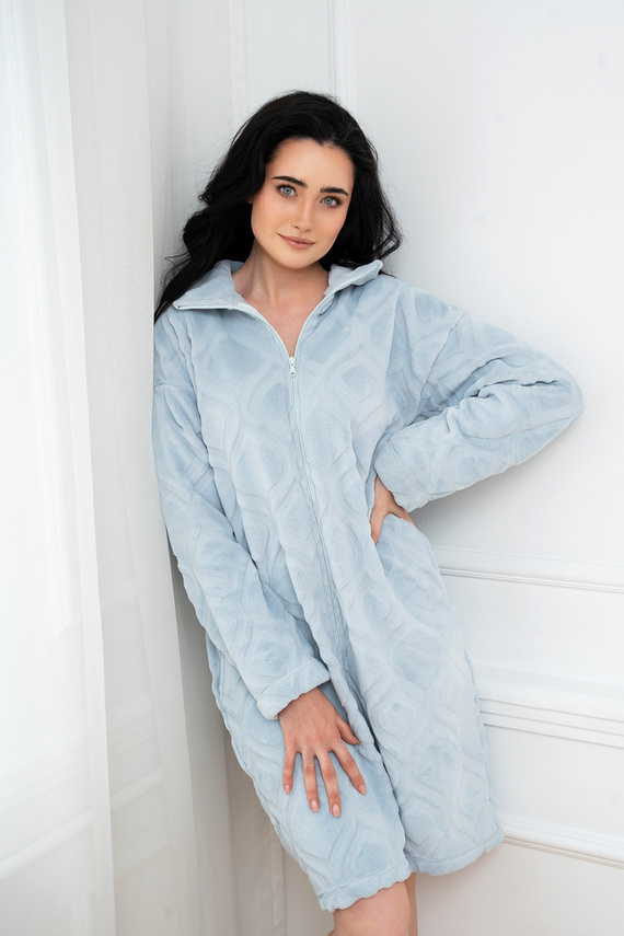 Arena Dámsky župan Italian Fashion - modrý