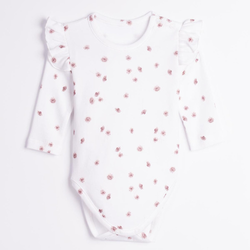 Nicol Hania 226095 body 100 % bavlna, dlhý rukáv, kvety, volániky