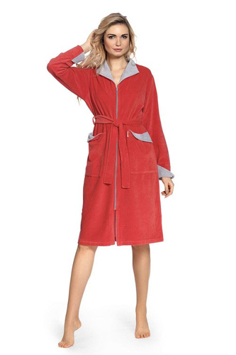 586 Dámsky župan Elodie Castle Forex - koralový