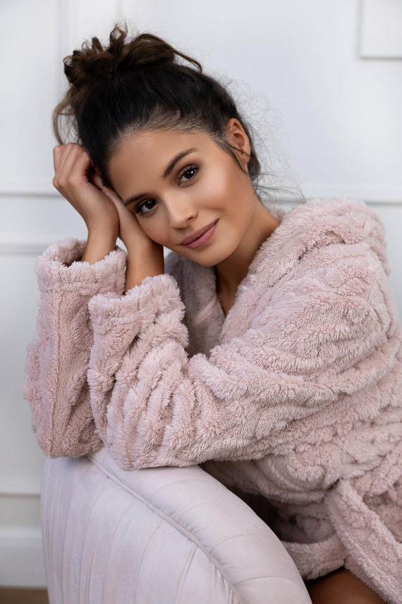 Dámsky župan Giulia od značky Sensis - špinavo ružový