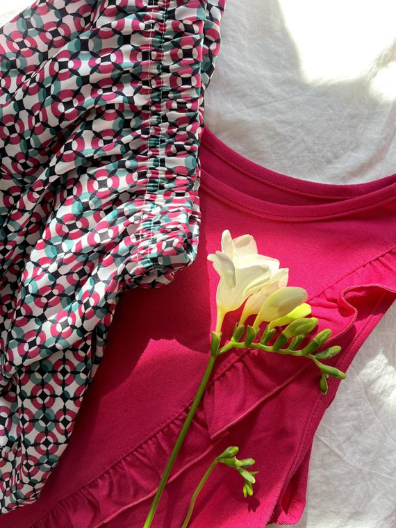 652 Sanchi Dámske pyžamo Forex - amarant