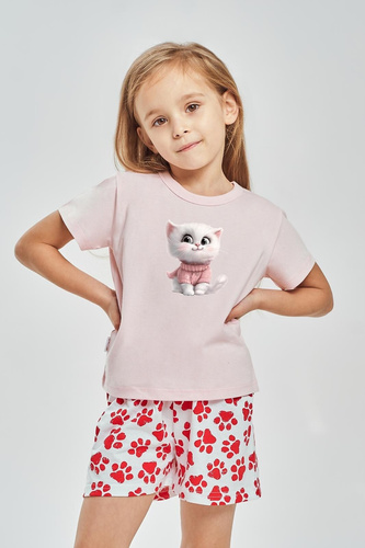 Taro 3551 Nala ružové dievčenské pyžamo 100% bavlna