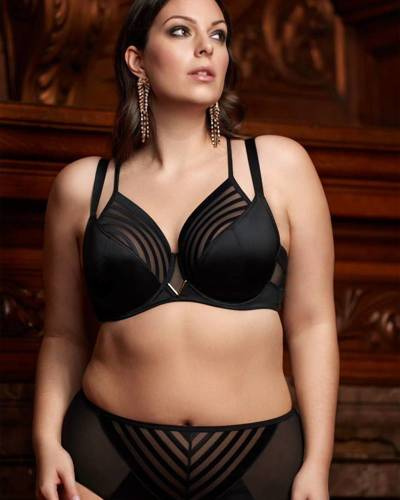 Podprsenka K810 Yoko Soft by Gorsenia - čierna