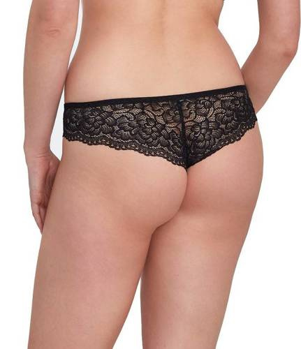 GFT 003 Georgia Gaia dámske brazílske nohavičky - čierne