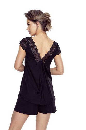 Mirana First Lady Eldar Pyžamo - čierne