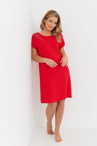 737 Velar Forex nočná košeľa - červená